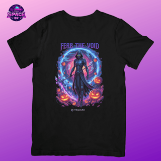 Camiseta TOMARK Oficial edição de halloween Fear The Void