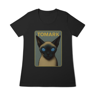 Camiseta Tomark Oficial Feminina Gato Possuido por Alienigena