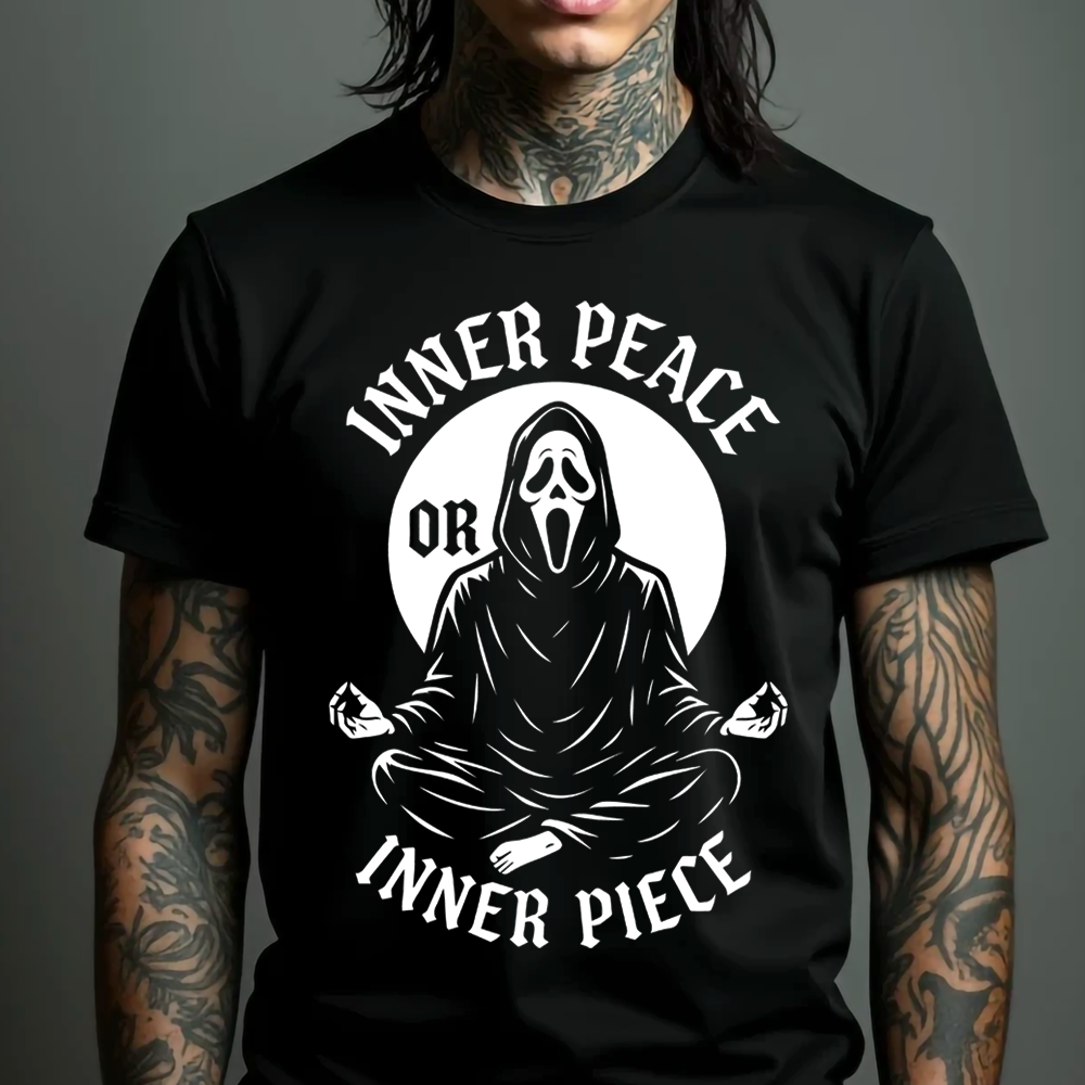 Camiseta - Ghostface Inner Peace or Inner Piece