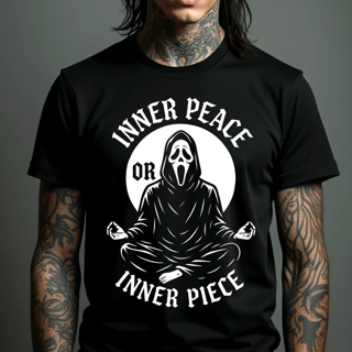 Camiseta - Ghostface Inner Peace or Inner Piece