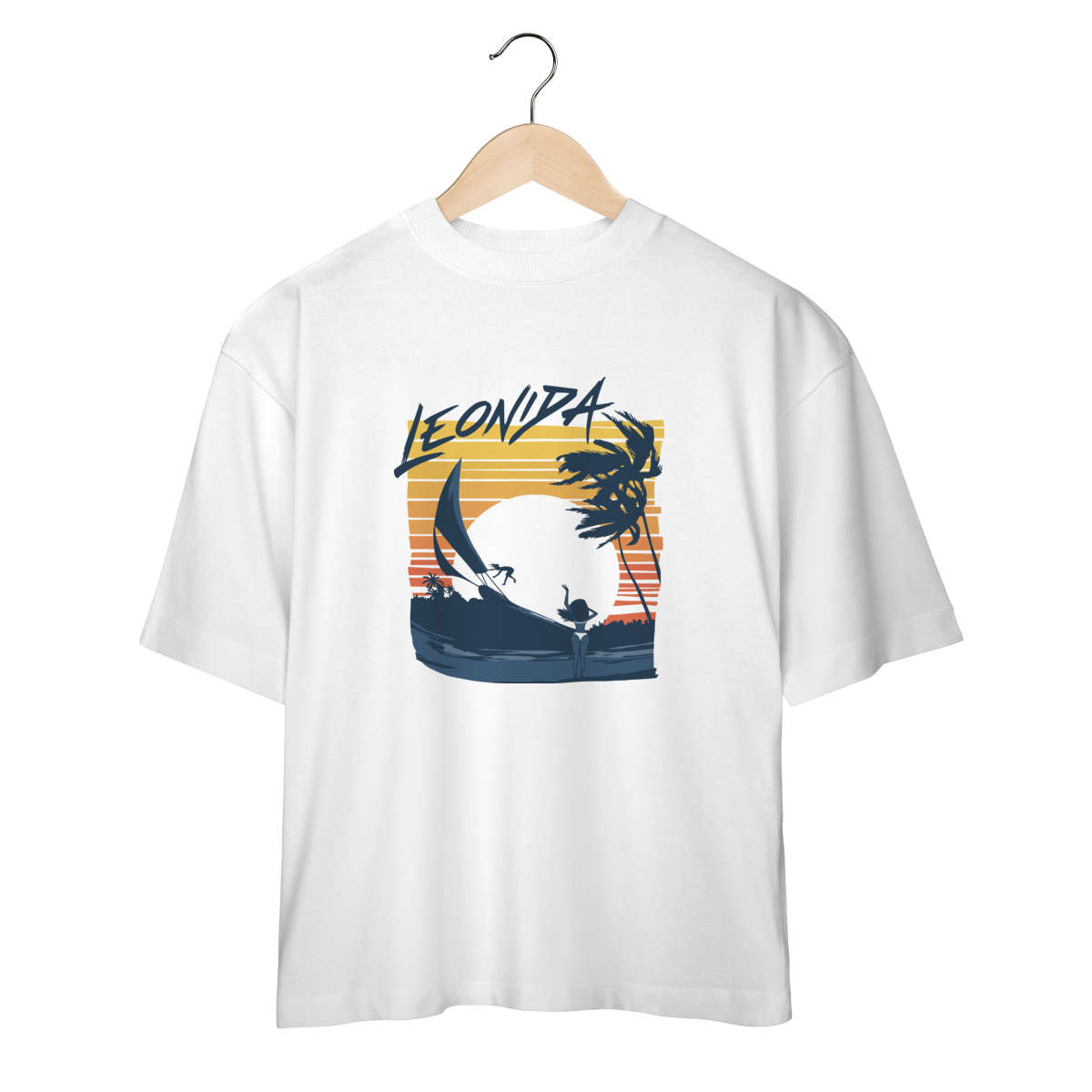 Nome do produto: Camiseta Leonida - OVERSIZED