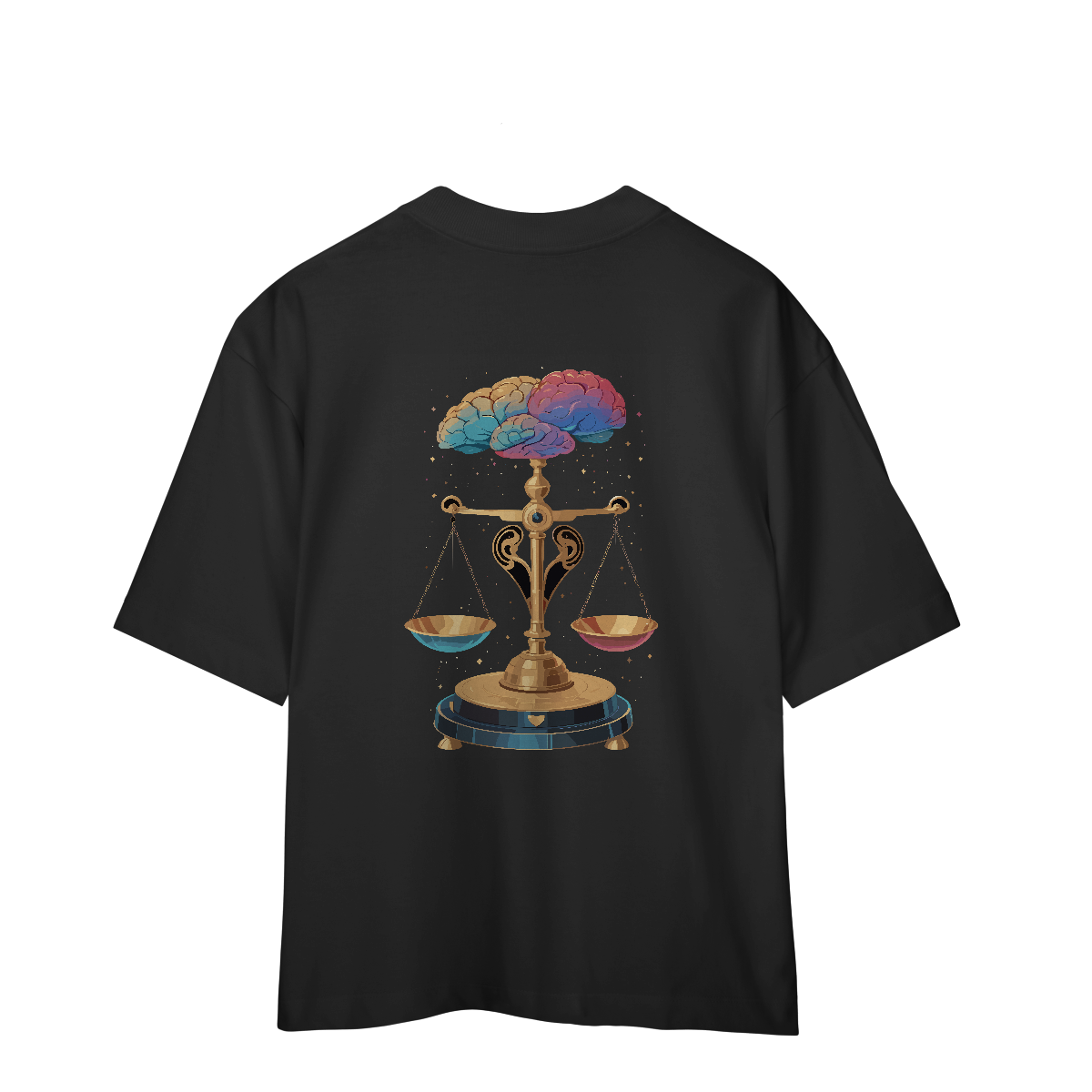 Libra – Equilíbrio de Ouro Oversized