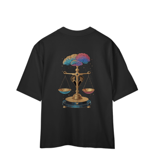 Libra – Equilíbrio de Ouro Oversized