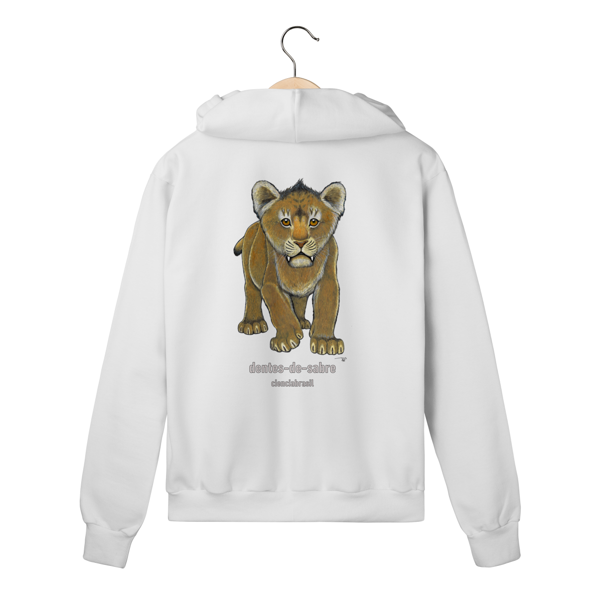 Moletom Prime com Ziper filhotes dentes de sabre