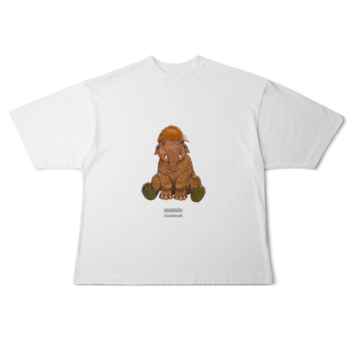Camiseta Oversized Filhote Mamute