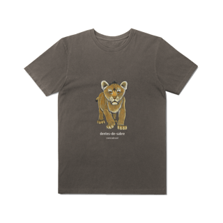 T-Shirt Estonada filhotes dentes de sabre
