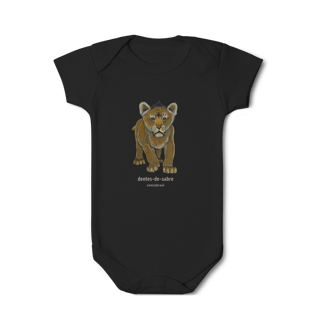 Body infantil filhotes dentes de sabre