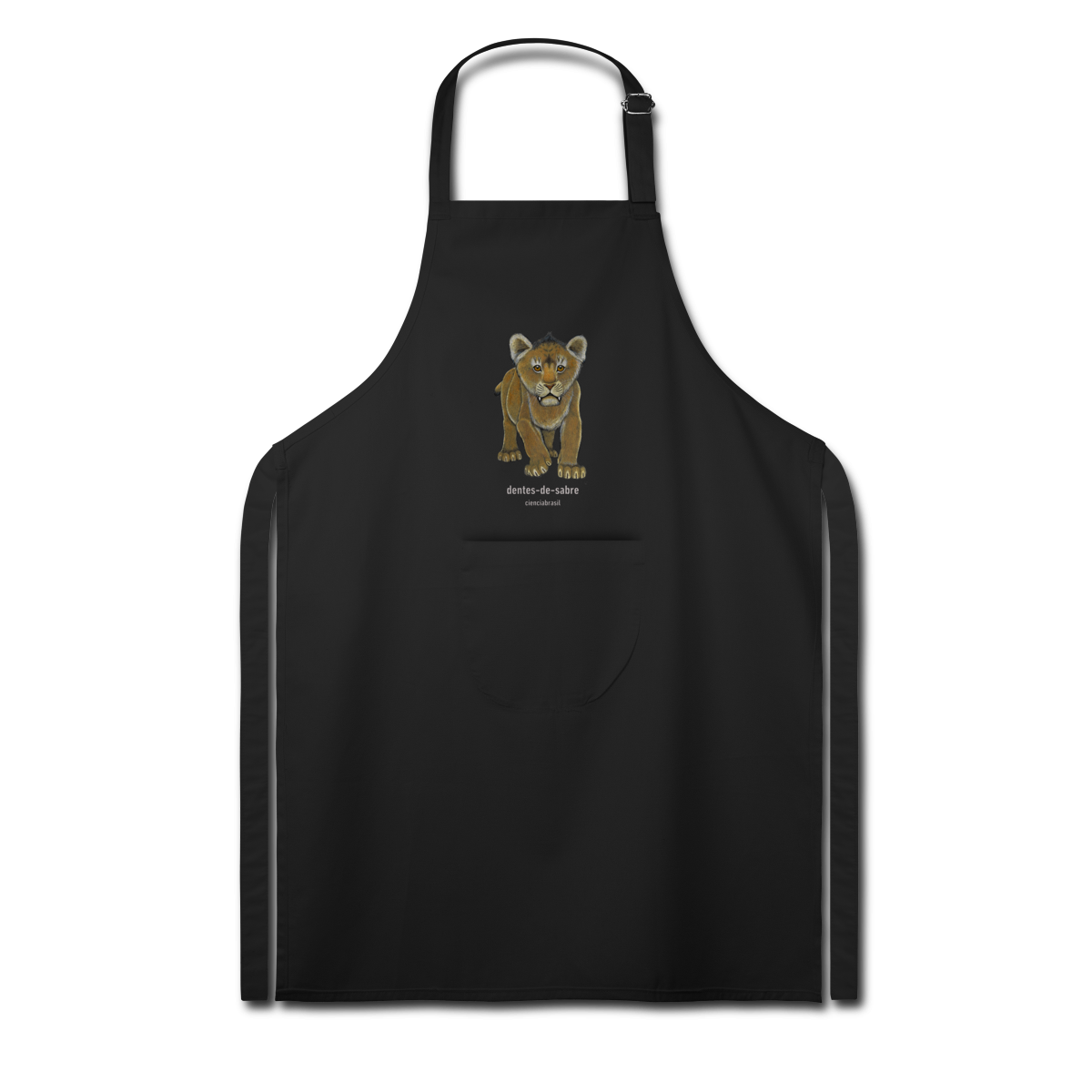 Avental filhotes dentes de sabre