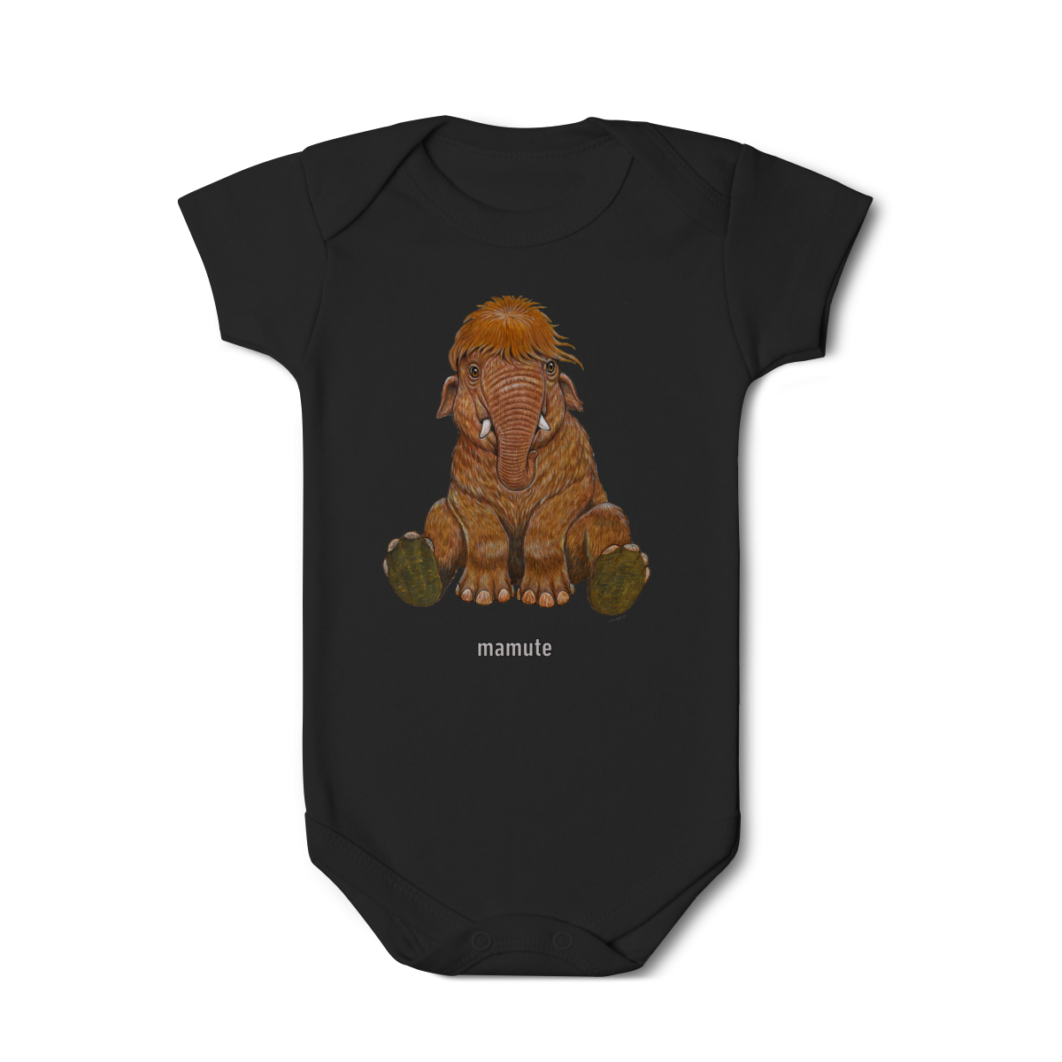 Body Infantil Filhotes Mamute