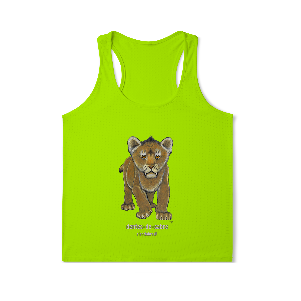 Regata Fem Sport Dry UV filhotes dentes de sabre