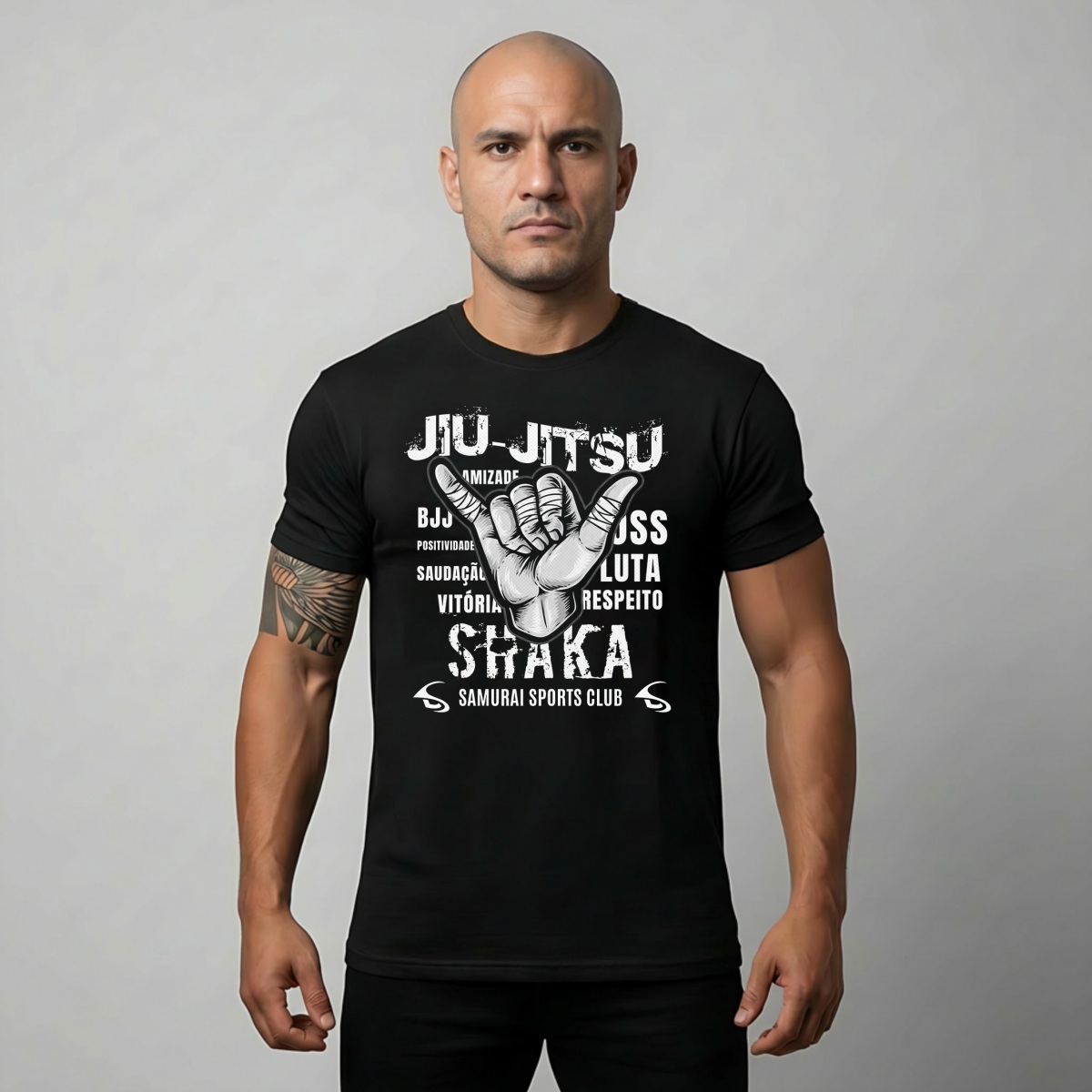 Camiseta Shaka Samurai Jiu-Jitsu