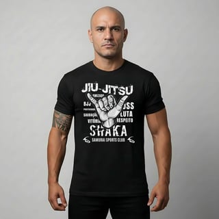 Camiseta Shaka Samurai Jiu-Jitsu
