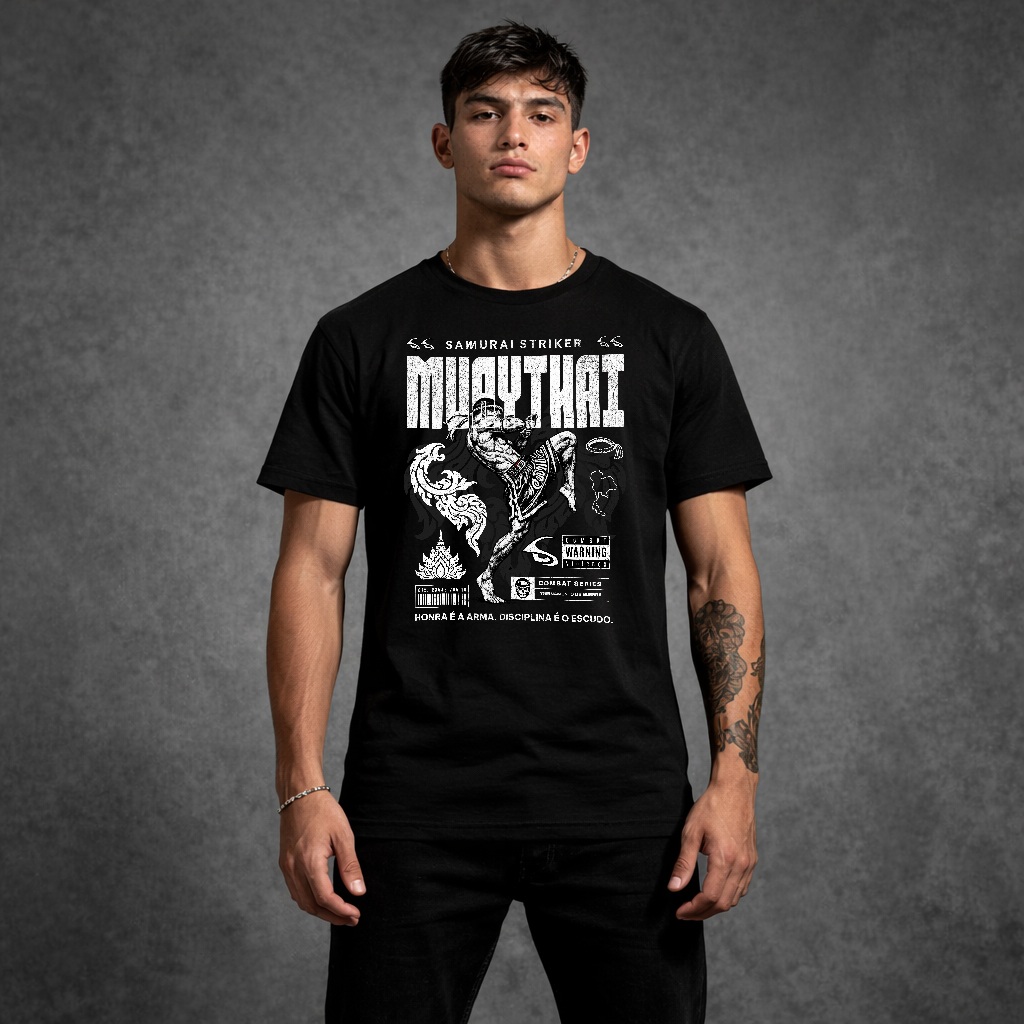 Camiseta Muay Thai Samurai Striker – Combat Series