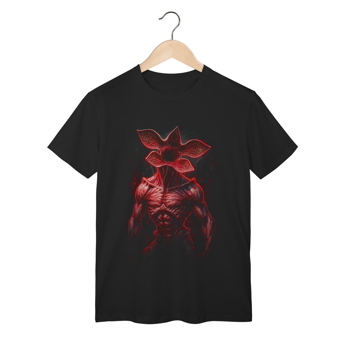 Camiseta Masc. Stranger Things Demogorgon