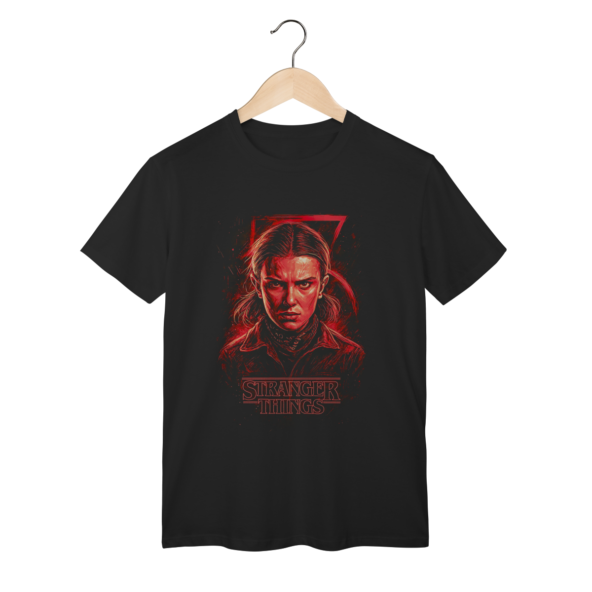 Camiseta Masc. Stranger Things Eleven