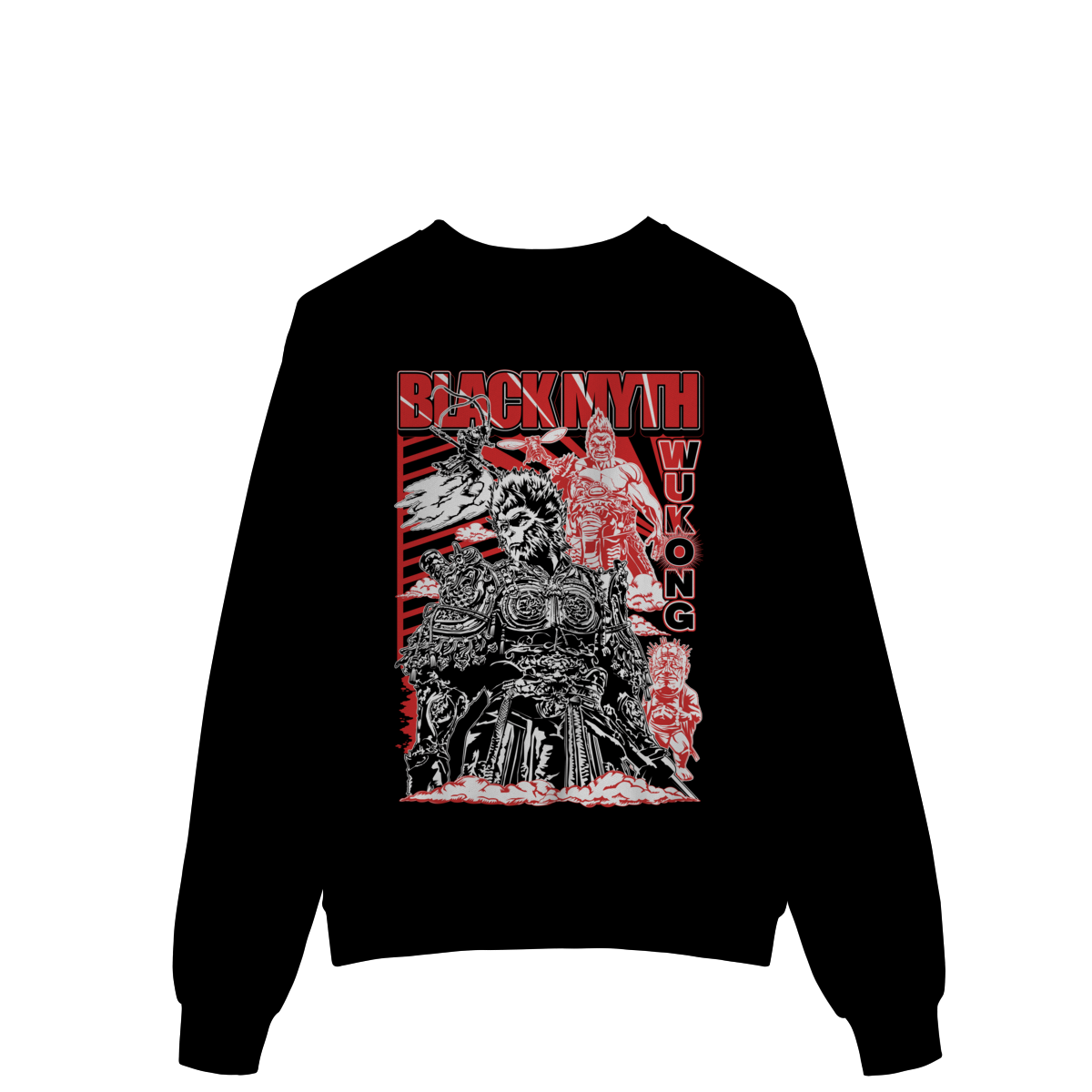 Nome do produto: Moletom Black Myth: Wukong