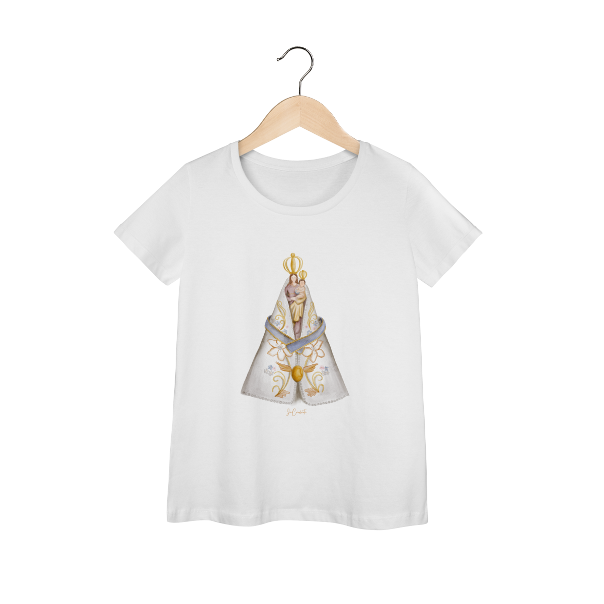 Camiseta Feminina - Mãezinha de Nazaré #01