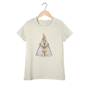 Camiseta Feminina Pima - Mãezinha de Nazaré #01