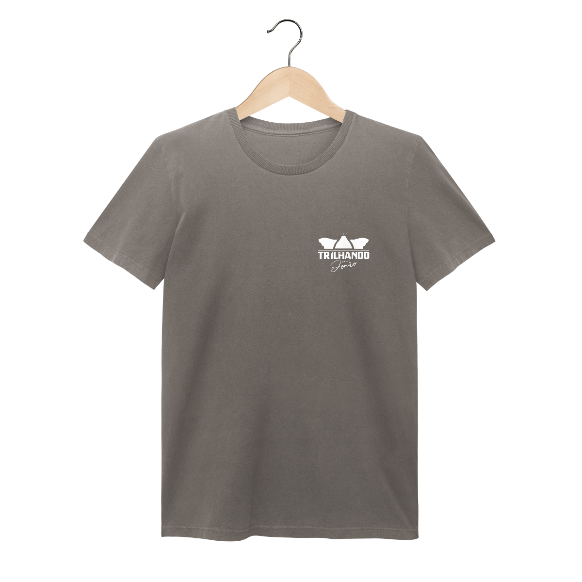 CAMISA ESTONADA FEM - TRILHANDO COM JONÃO