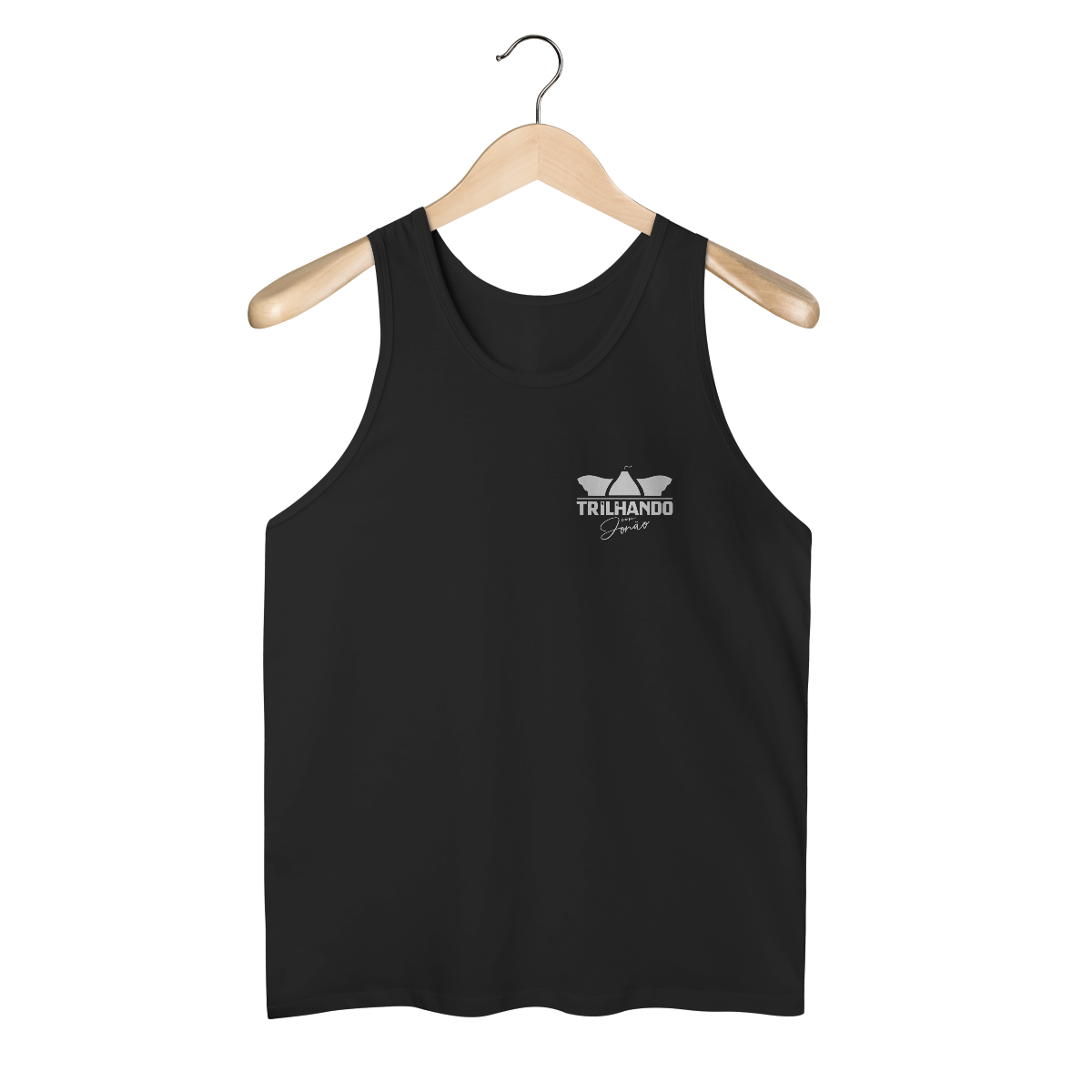 REGATA MASC ALGODÃO - TRILHANDO COM JONÃO