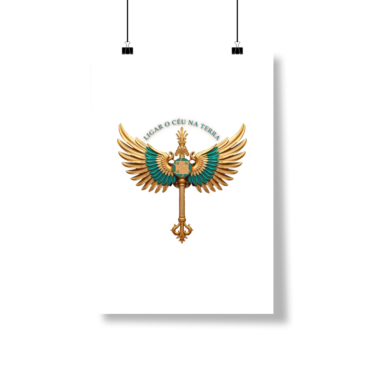 POSTER RETRATO - BRASIL DE DRONE