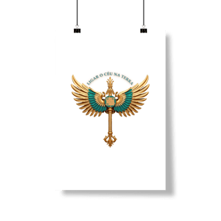 POSTER RETRATO - BRASIL DE DRONE