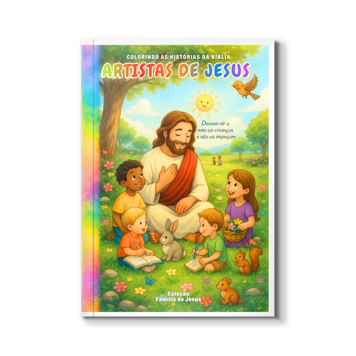 LIVRO COLORIDO - ARTISTAS DE JESUS