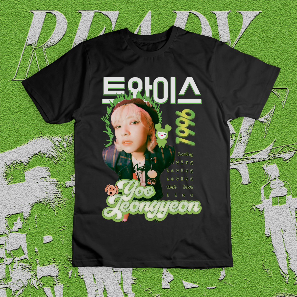 Camiseta 'YOO JEONGYEON' (TWICE)