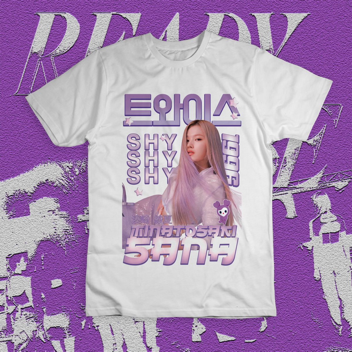 Camiseta 'MINATOSAKI SANA' (TWICE)