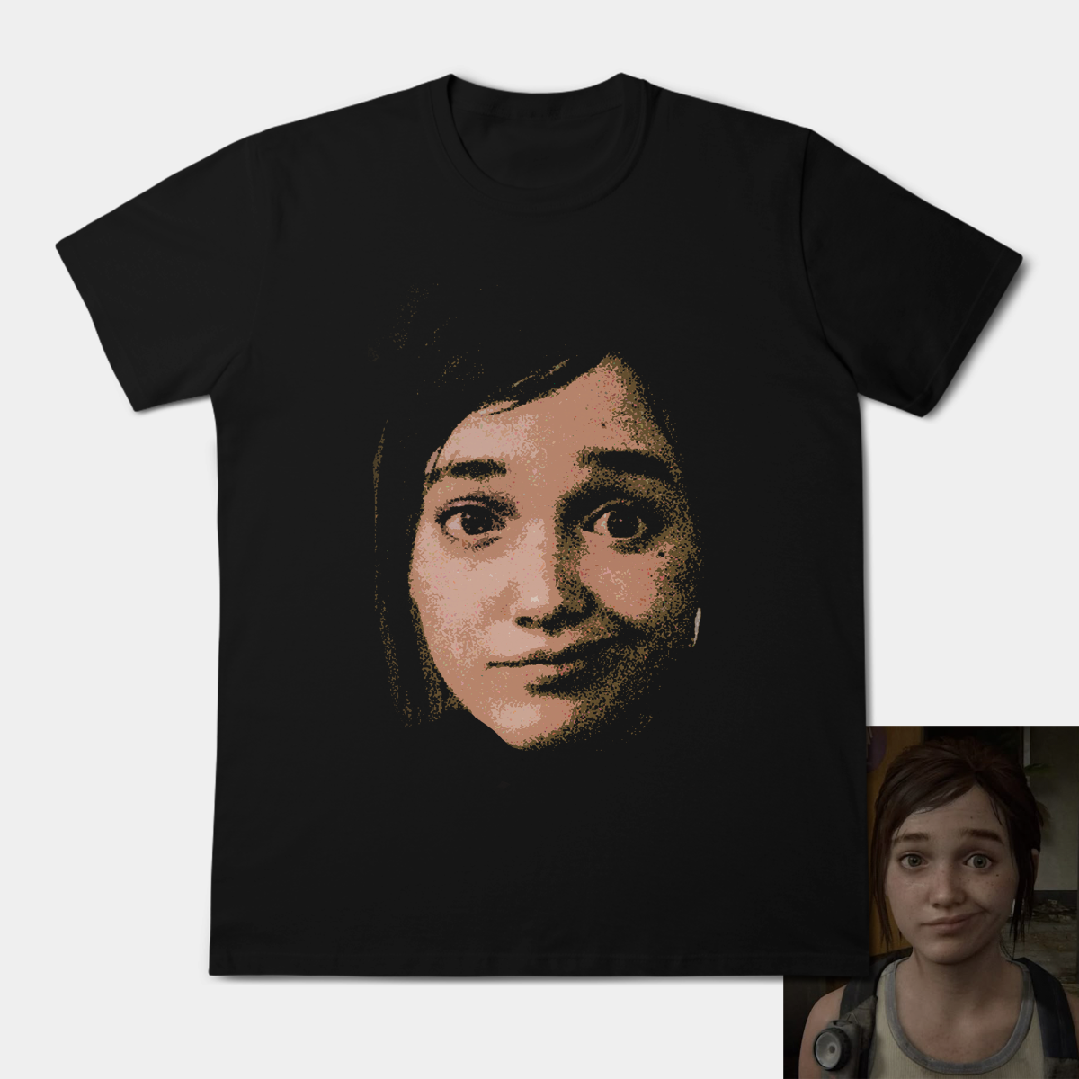 Nome do produto: Camiseta \'Ellie :/\' (THE LAST OF US)