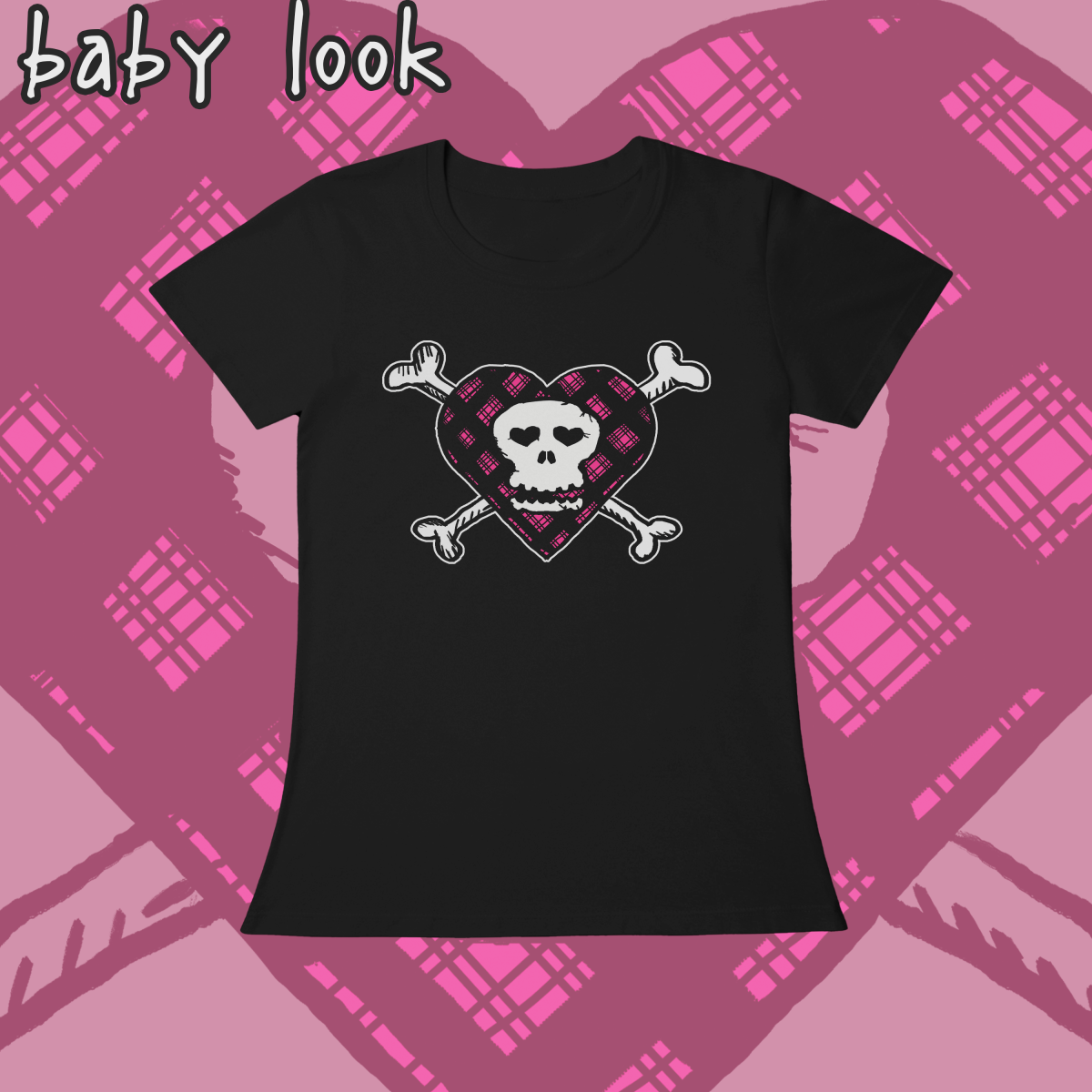 Baby Look 'SKULL Emo Princess (Avril Lavigne Inspo)'