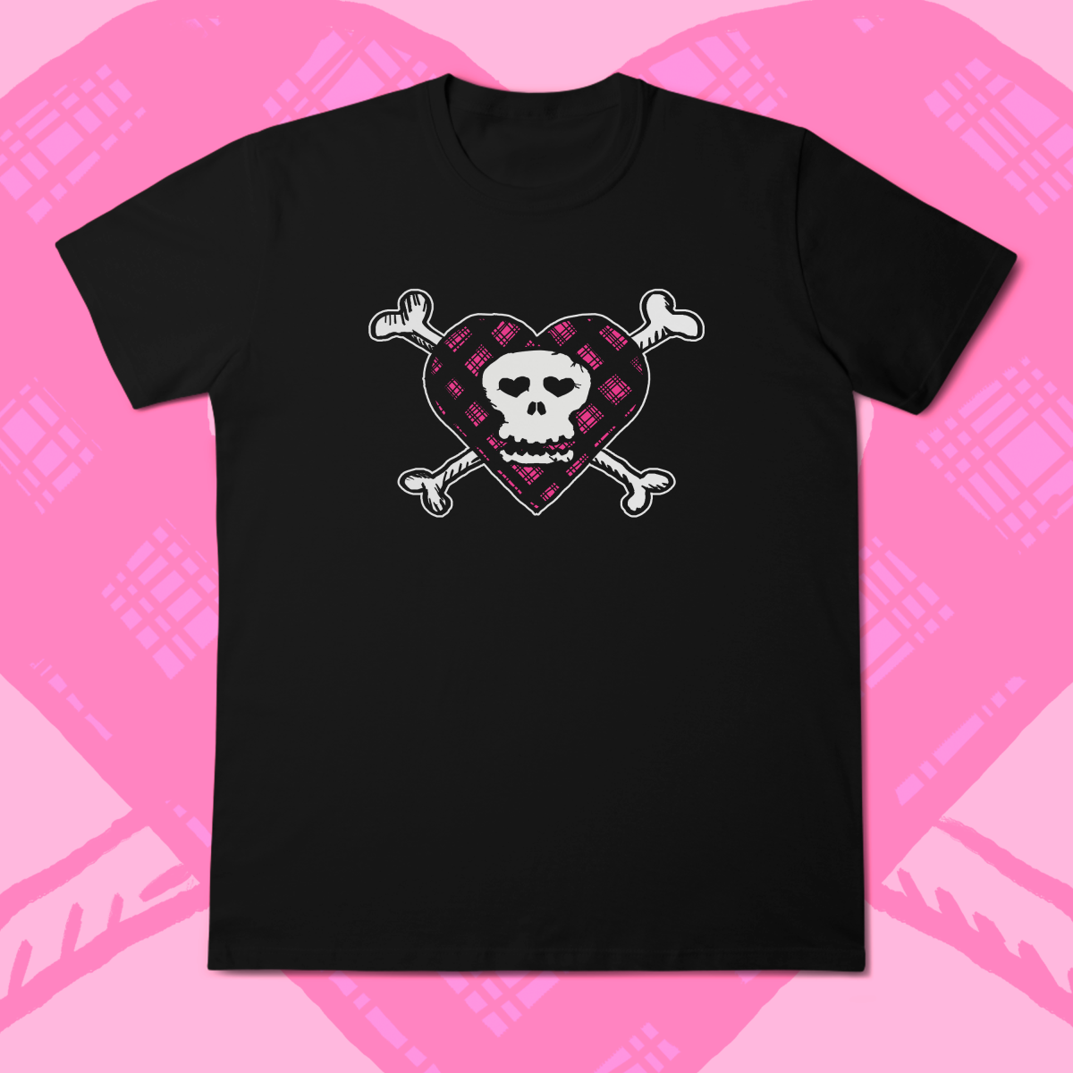 Camiseta 'SKULL Emo Princess (Avril Lavigne Inspo)'