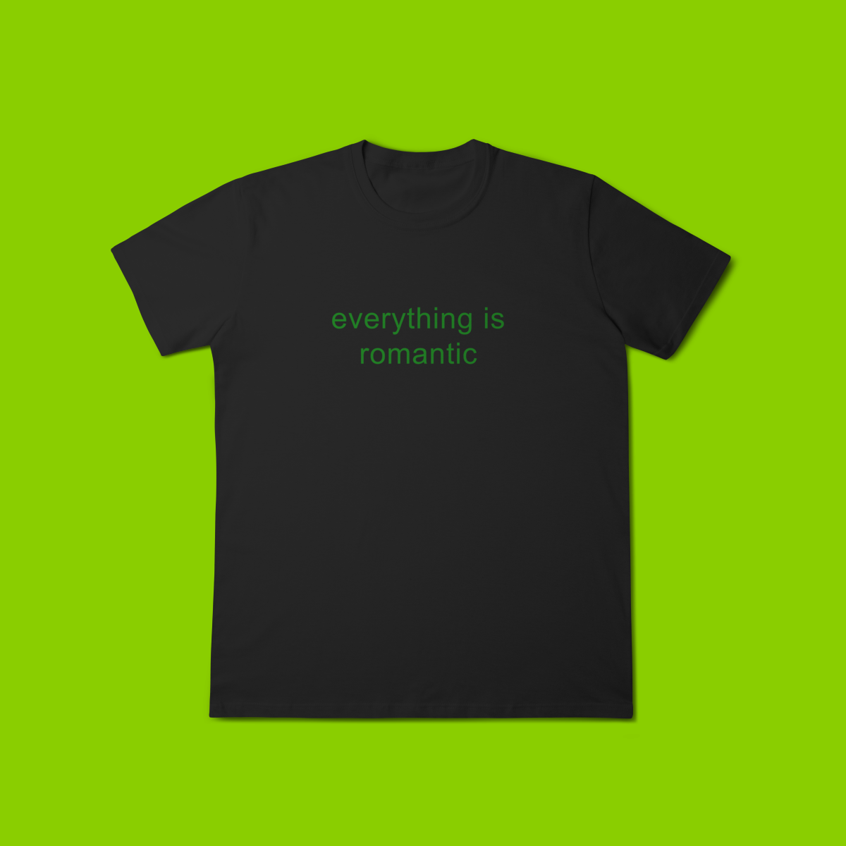Camiseta 'everything is romantic' (Charli XCX)