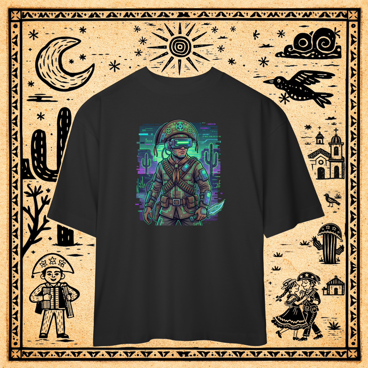 Oversized - Camiseta Protocolo Virgulino VR