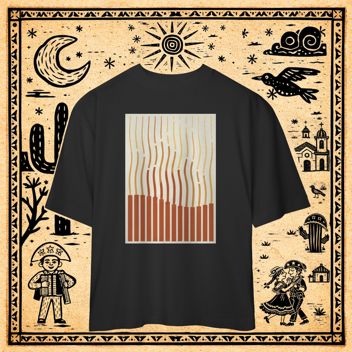 Oversized - Camiseta Chuva de Dados