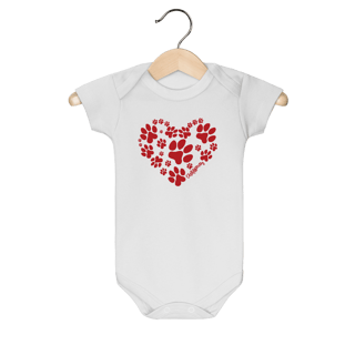 Body Bebê I Love My Dog