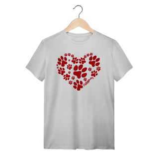 Camiseta Coração - I Love My Dog