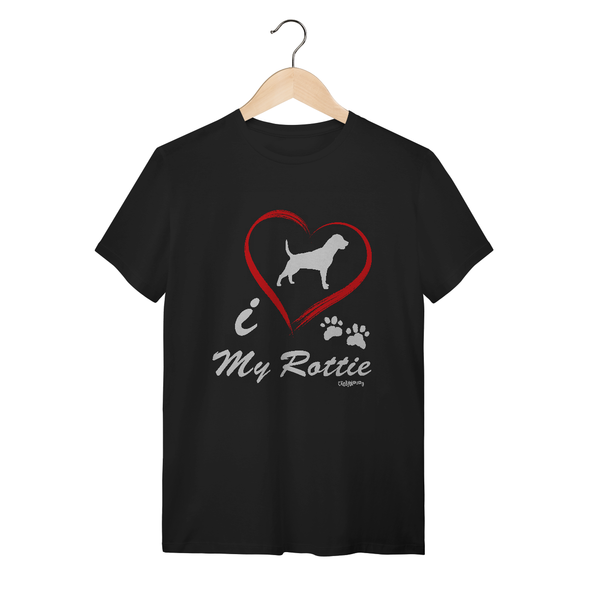 Camiseta Rottweiler - I Love My Rottie
