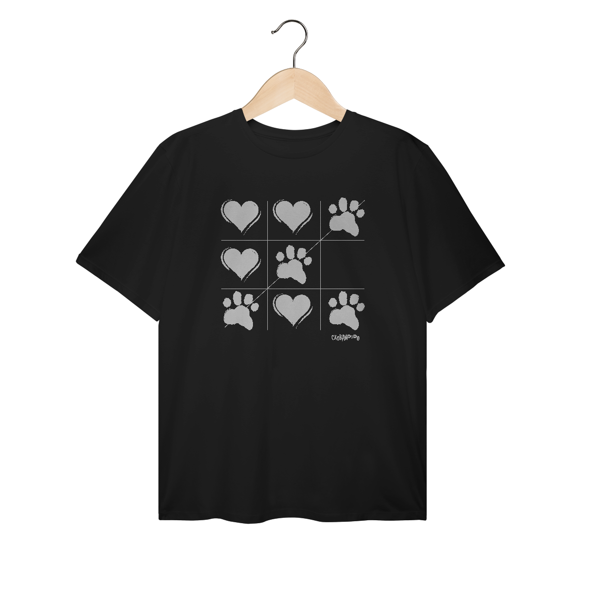 Camiseta Plus Size Jogo da Velha