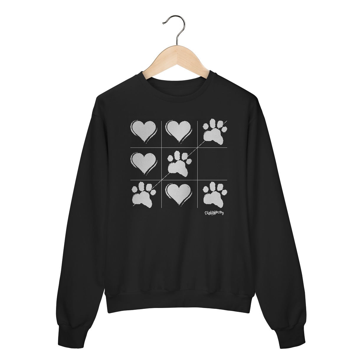 Moletom Blusão Jogo da Velha