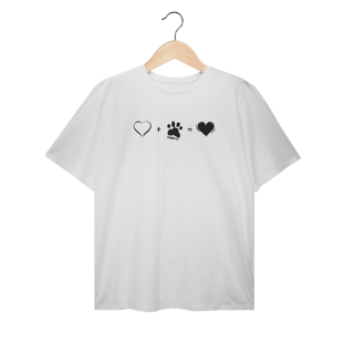 Camiseta Plus Size Amor Completo