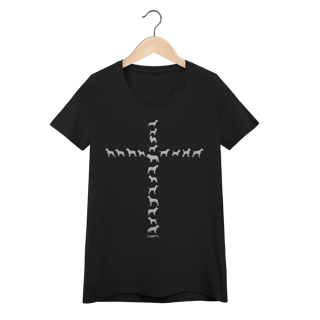 Baby Look Cachorro Cruz - Amizade Fiel