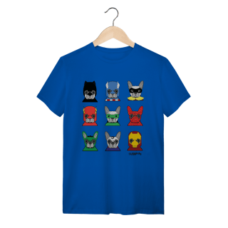 Camiseta Cachorros Super-Heróis