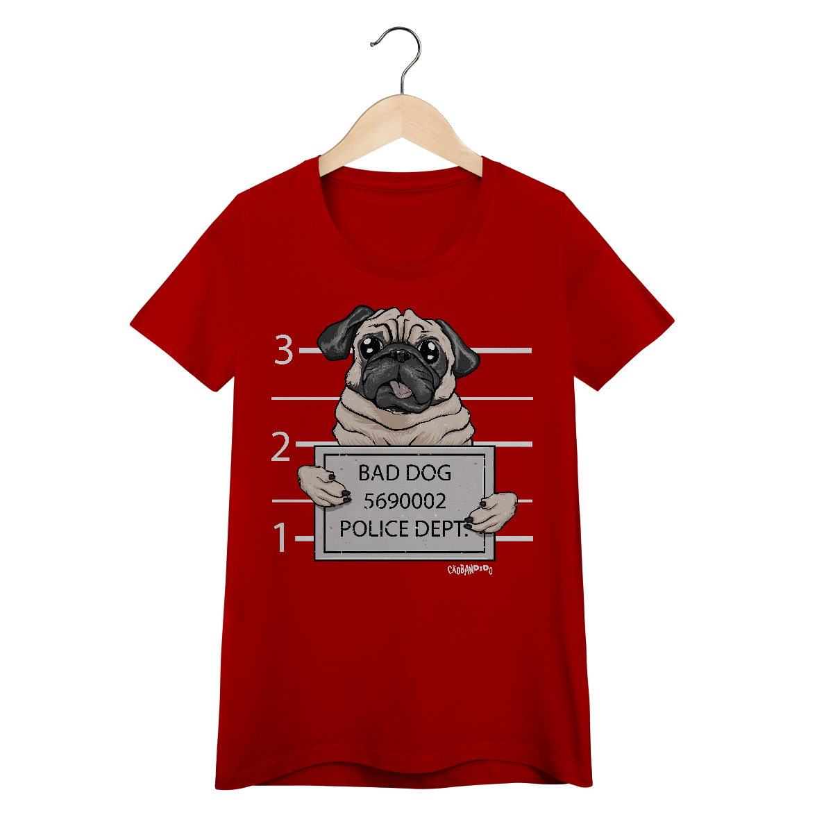 Baby Look Pug Bad Dog