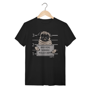 Camiseta Pug Bad Dog