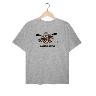 Camiseta Cachorro Status Namorando