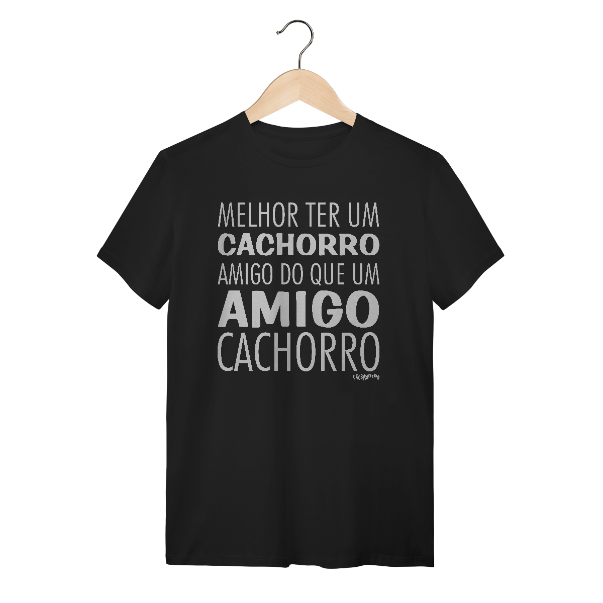 Camiseta Cachorro Amigo ou Amigo Cachorro