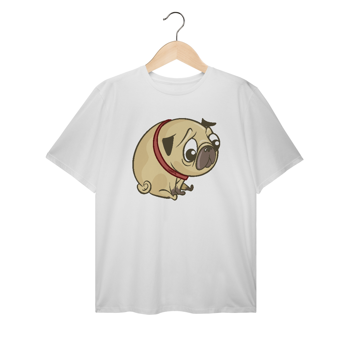 Camiseta Plus Size Pug Carente