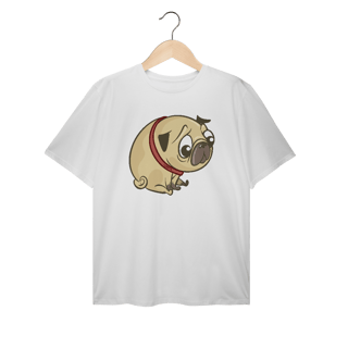 Camiseta Plus Size Pug Carente