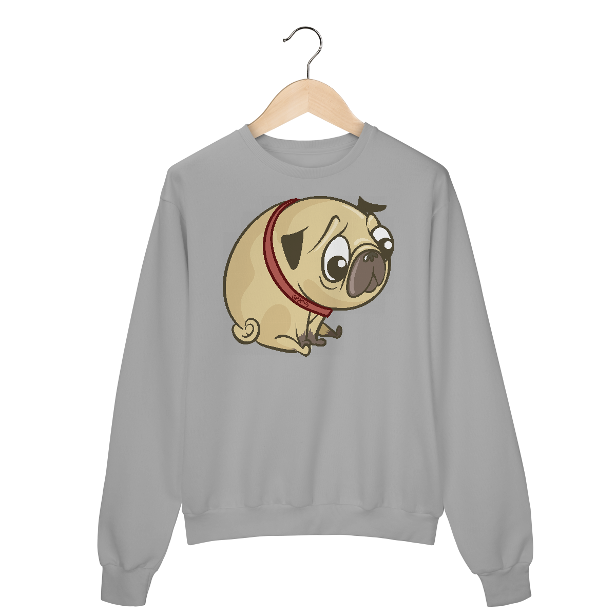 Moletom Blusão Pug Carente